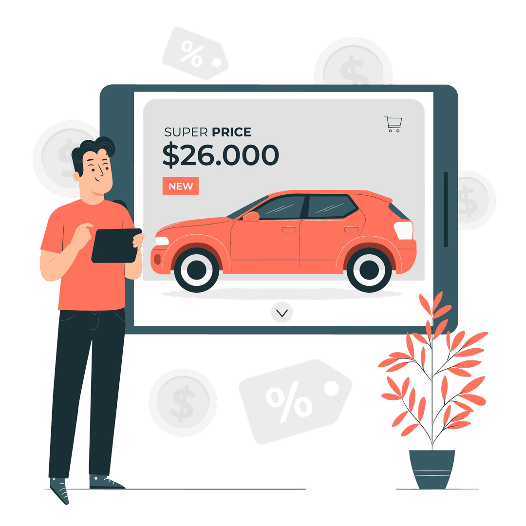Car listing example